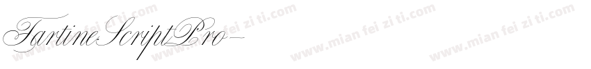 TartineScriptPro字体转换