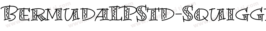BermudaLPStd-Squiggle字体转换