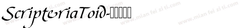 ScripteriaToid字体转换