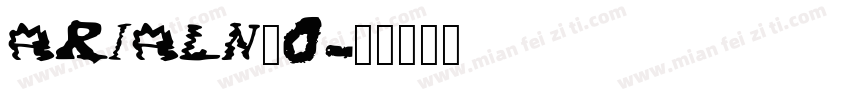 ARIALN_0ttf字体转换