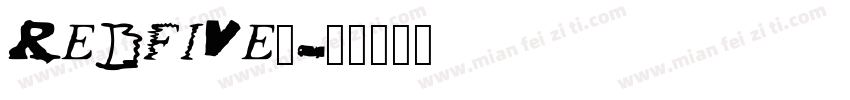 REDFIVE_字体转换
