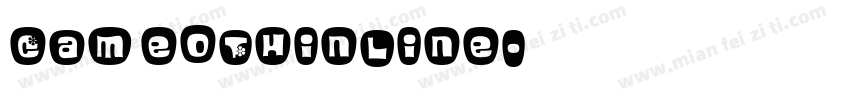 CameoThinline字体转换