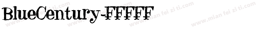 BlueCentury字体转换