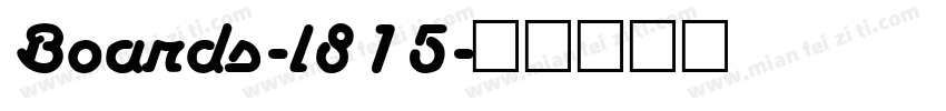 Boards-l815字体转换