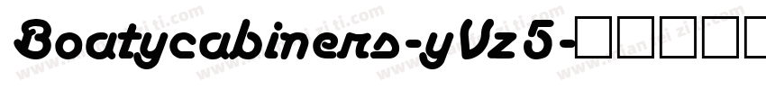 Boatycabiners-yVz5字体转换