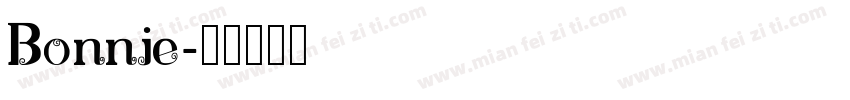 Bonnie字体转换