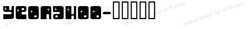 Yeonahoo字体转换