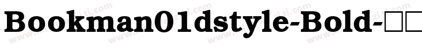 Bookman01dstyle-Bold字体转换