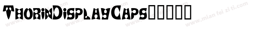ThorinDisplayCaps字体转换