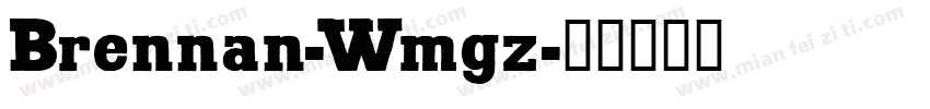Brennan-Wmgz字体转换