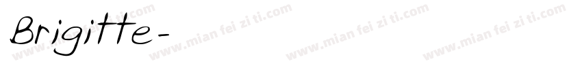 Brigitte字体转换