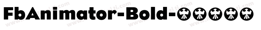 FbAnimator-Bold字体转换