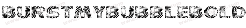 BurstMyBubbleBold-9vgy字体转换