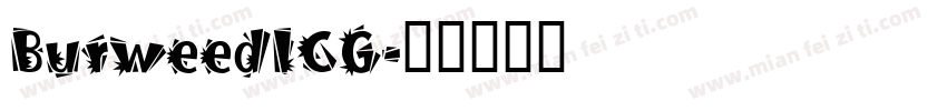 BurweedICG字体转换