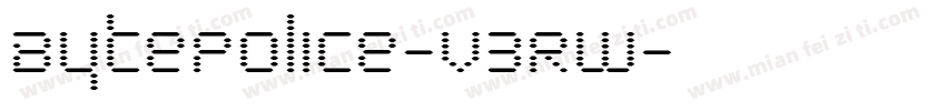 BytePolice-V3Rw字体转换