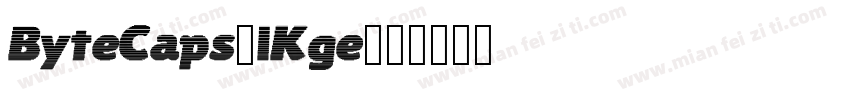 ByteCaps-lKge字体转换