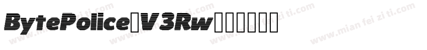 BytePolice-V3Rw字体转换