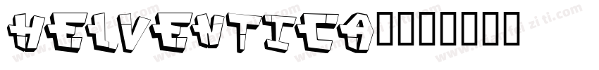 HELVENTICA’字体转换
