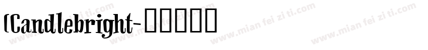 (Candlebright字体转换