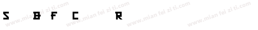 SpongeBobFontCondensedRegular字体转换