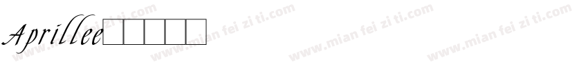 Aprillee字体转换