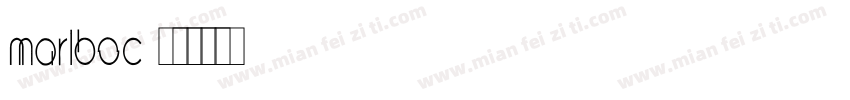 Marlboc字体转换