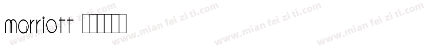 Marriott字体转换