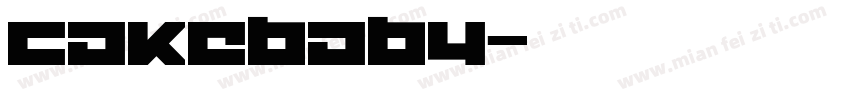 cakebaby字体转换