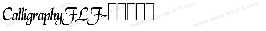 CalligraphyFLF字体转换