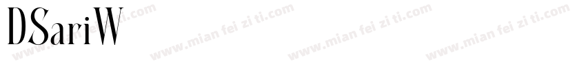 DSariW05字体转换