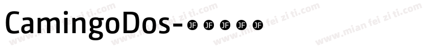 CamingoDos字体转换
