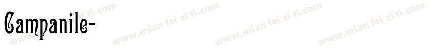 Campanile字体转换
