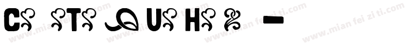 CanvaTangyuanHandwri字体转换