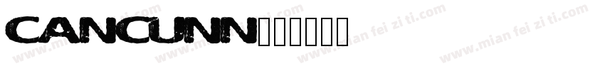CANCUNN字体转换