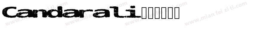Candarali字体转换