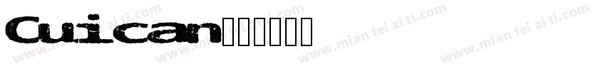 Cuican字体转换