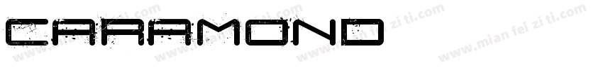 CARAMOND字体转换
