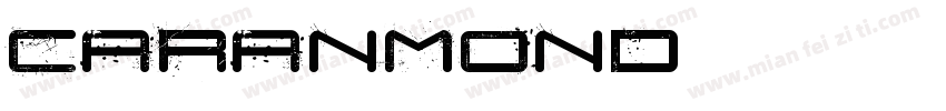CARANMOND字体转换