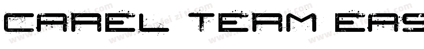 CAREL_TERM_EAST字体转换
