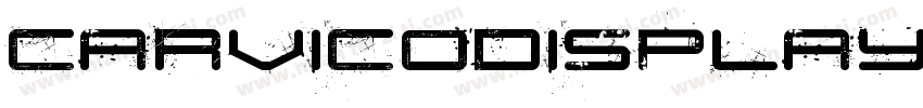 CARVICODISPLAY字体转换