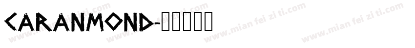 CARANMOND字体转换