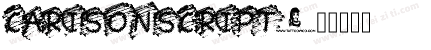 CarIsonscript字体转换