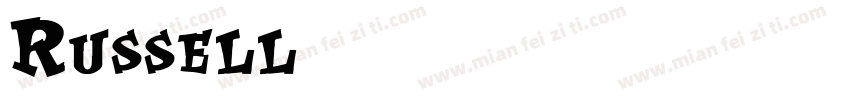 Russell字体转换