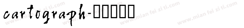 cartograph字体转换