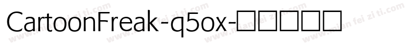 CartoonFreak-q5ox字体转换