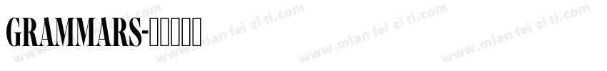 grammars字体转换