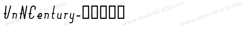 VnNCentury字体转换