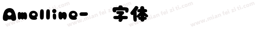 Amelline字体转换