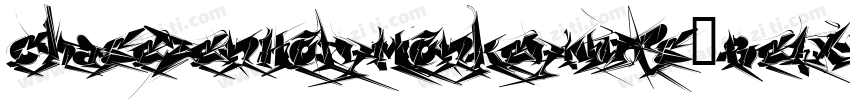 ChaseZenHolyMonkeyNuts-Be1x字体转换