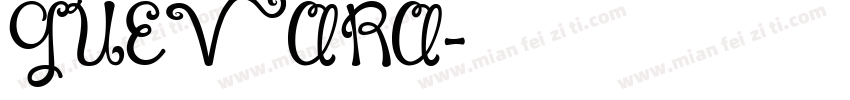 GUEVARA字体转换